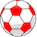 Ícone de Bola Vermelha